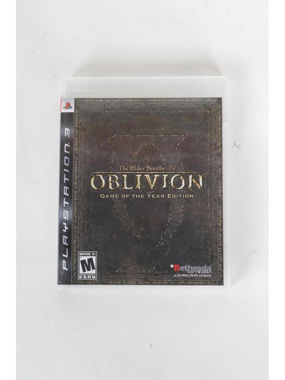 Playstation 3 Elder Scrolls IV Oblivion GOTY Edition